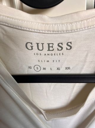 Camiseta Guess Blanca original