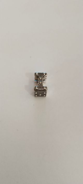 Charm Letra I Pandora Plata