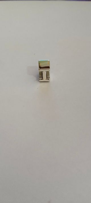 Charm Letra I Pandora Plata