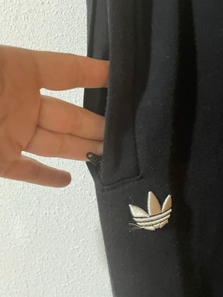 Pantalones Adidas Wide Leg Negros