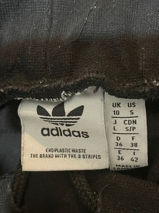 Pantalones Adidas Wide Leg Negros