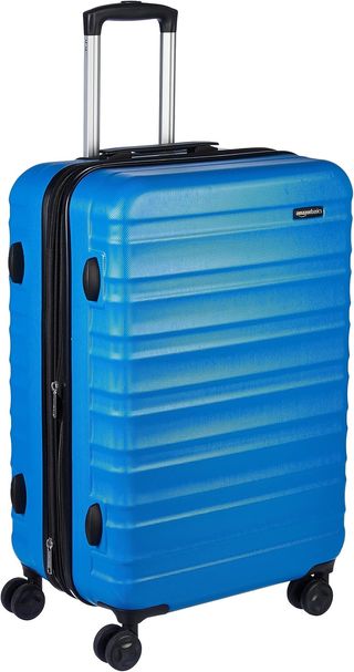 Maleta Rígida Giratoria AmazonBasics 68cm Azul