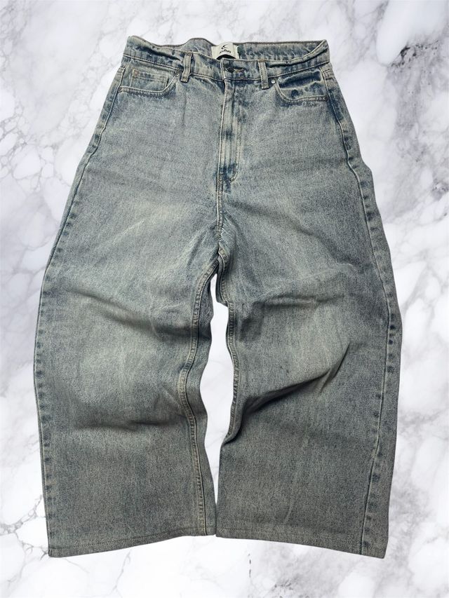 Pantalones vaqueros anchos azules