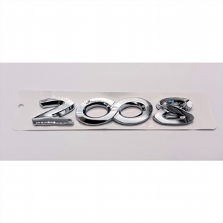 Emblema logo trasero letras PEUGEOT 2008