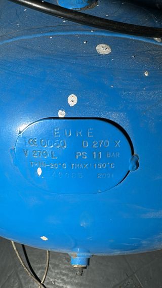 Compresor de aire 270 litros marca abac 380v tritr