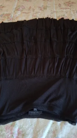 Falda midi Raul Yamamoto Negra Talla M