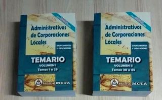 Libros de Administrativo de Corporaciones Locales 