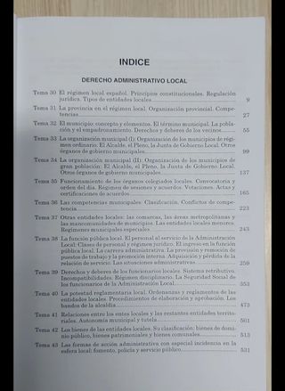 Libros de Administrativo de Corporaciones Locales 