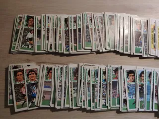 175 cromos fútbol 83/84 despegados