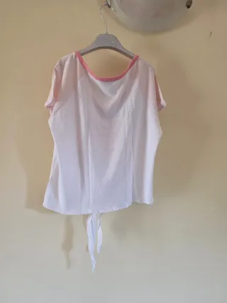 Pantaloni donna vita alta XS S top maniche lunghe