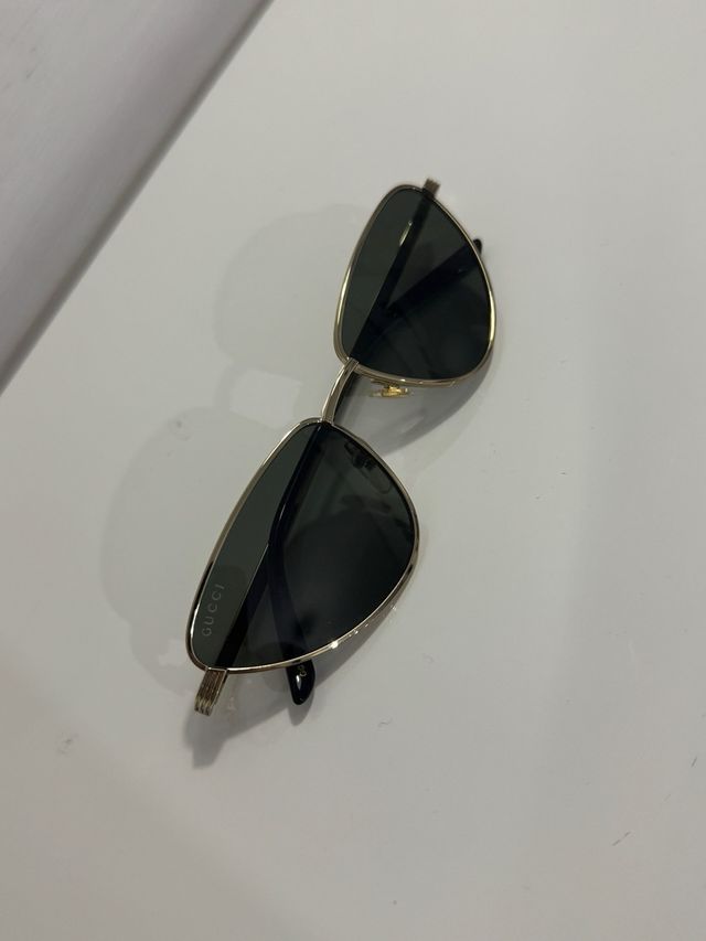 Occhiali da sole Gucci donna argento e grigio