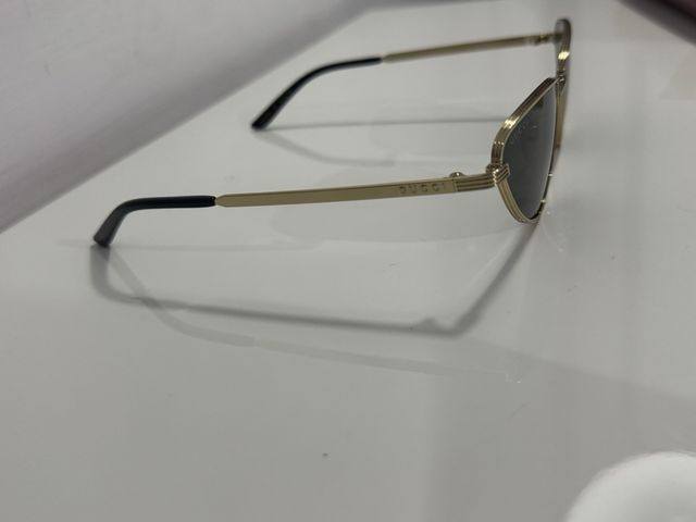 Occhiali da sole Gucci donna argento e grigio