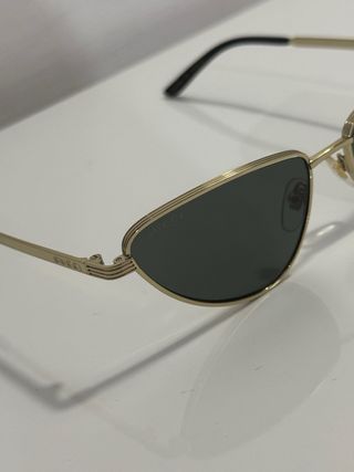 Occhiali da sole Gucci donna argento e grigio