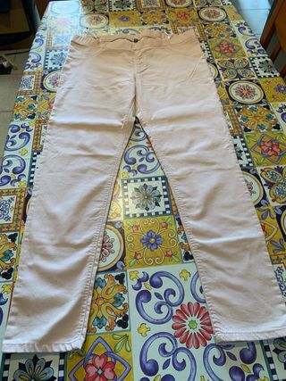 Pantaloni donna rosa-pesca 
tg 6XL. / 7XL