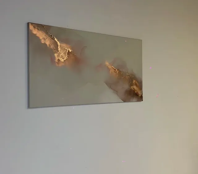 Cuadro moderno pintado a mano