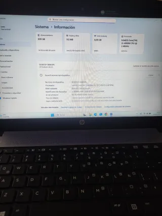 Portátil HP 