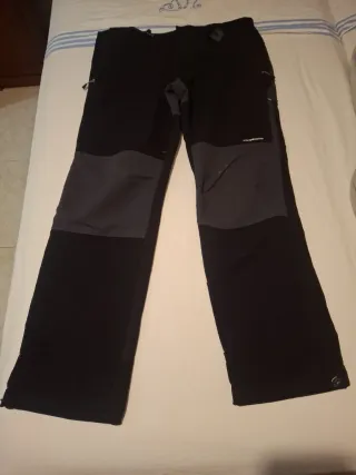 Pantalones Trangoworld Talla M Negro/Gris