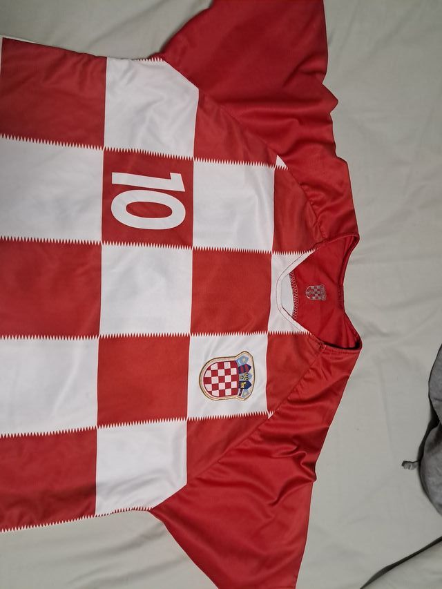 Camiseta Fútbol Croacia Modric 10