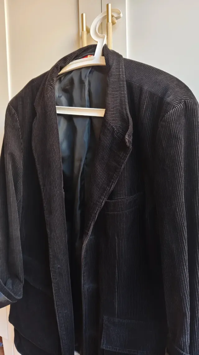 Americana pana negra Talla XL