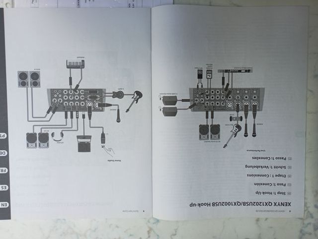 Mesa de mezclas Behringer Xenyx QX1202USB