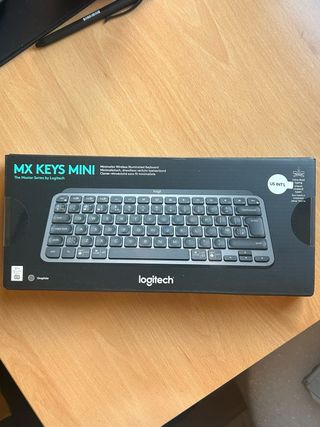 Logitech MX Keys Mini Teclado Bluetooth QWERTY