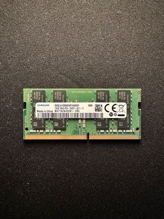 Memoria RAM Samsung DDR4 SO-DIMM 16GB 2400MHz CL17