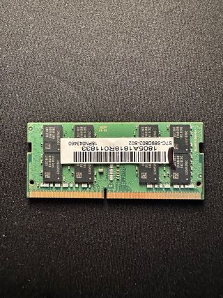 Memoria RAM Samsung DDR4 SO-DIMM 16GB 2400MHz CL17