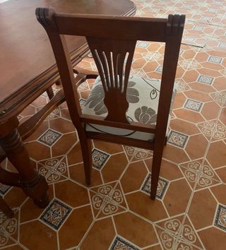 Mesa extensible madera maciza