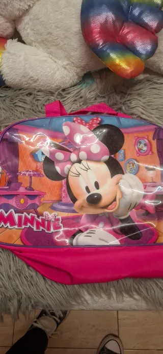 Mochila Minnie Mouse Disney Rosa
