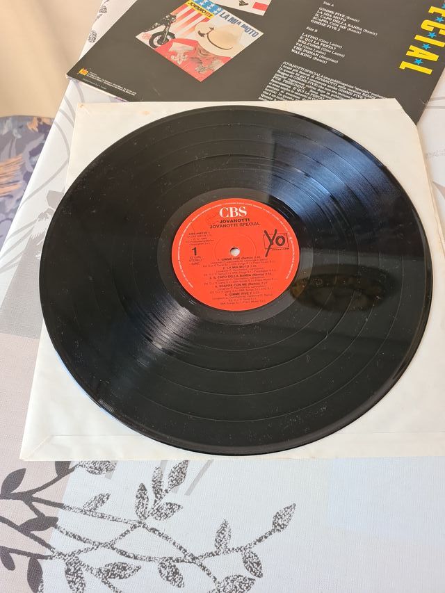 Jovanotti Special 33 Giri Vinile