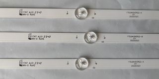 TIRAS LED TV JVC 17DLB43VER22-A E511747 LT43"