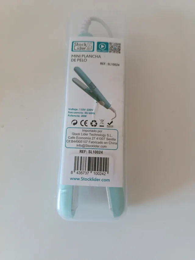Mini plancha de pelo Stock Lider