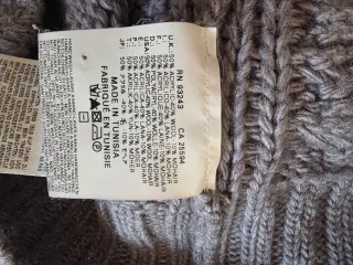 Maglione gilet donna S Diesel con zip collo alto