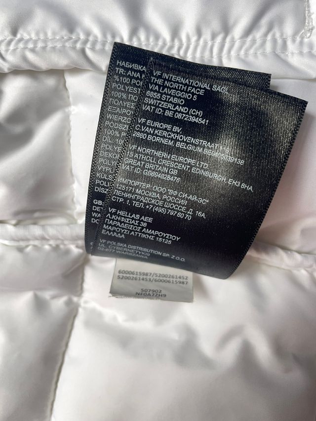 Abrigo The North Face Blanco