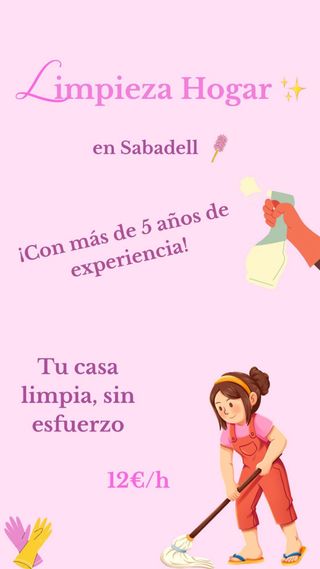 LIMPIEZA POR TAN SOLO 12€/h!