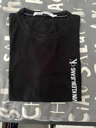 Camiseta Calvin Klein Jeans Negra Talla S