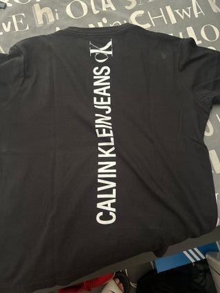 Camiseta Calvin Klein Jeans Negra Talla S