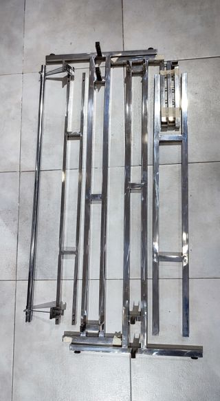 Expositor Ropa Tienda Acero Inoxidable