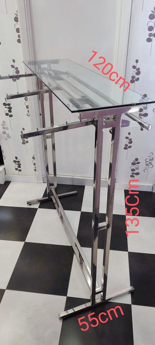 Expositor Ropa Tienda Acero Inoxidable