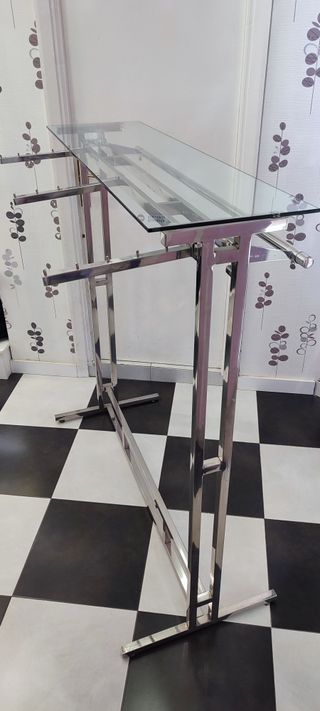 Expositor Ropa Tienda Acero Inoxidable