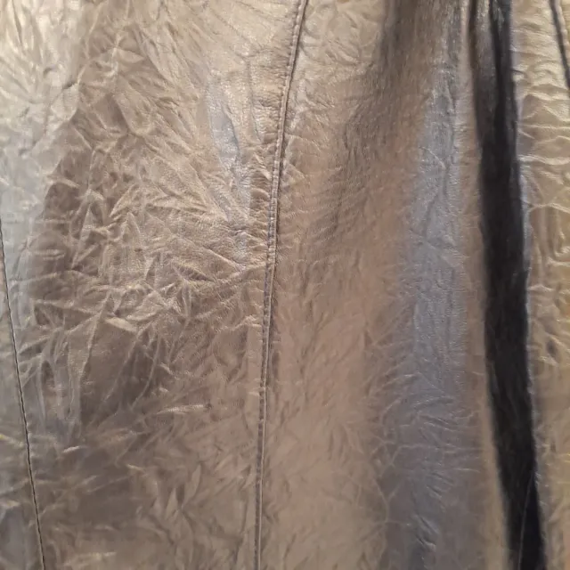 Chaqueta de cuero LEONID Talla 42