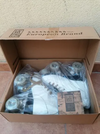 Patin Roller KRF School Artístico Blanco TALLA 34.