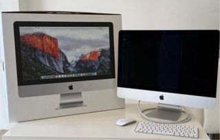 iMac Apple 21.5” plateado con caja original 