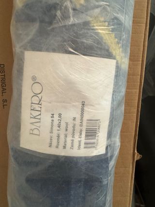 Tappeto in lana NUOVO 140x200cm