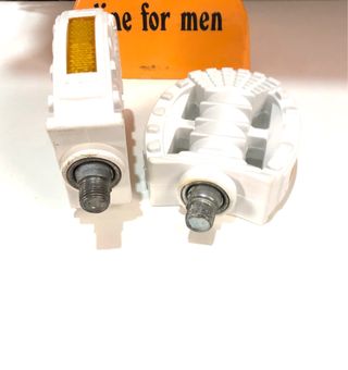 Pedales blancos notario bmx clasica