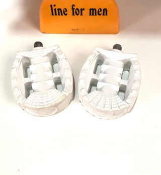 Pedales blancos notario bmx clasica