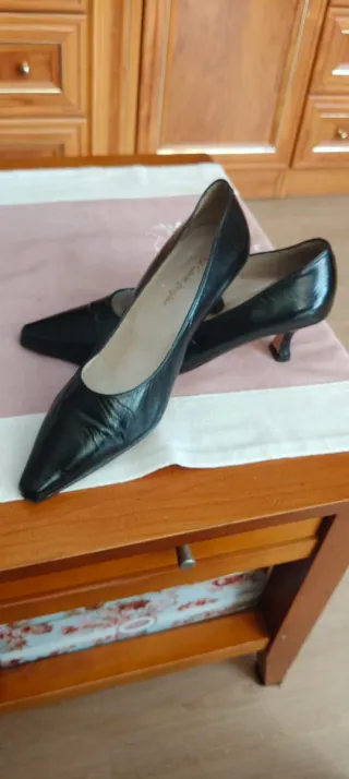 Zapatos de vestir piel El Corte Inglés negros