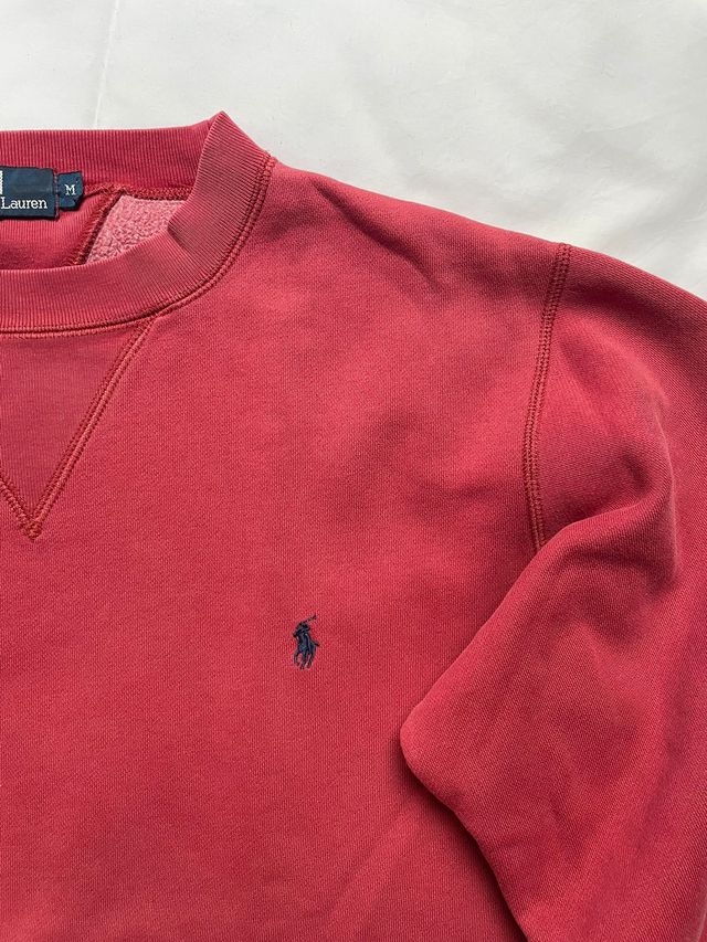 Sudadera Polo Ralph Lauren Roja Talla M