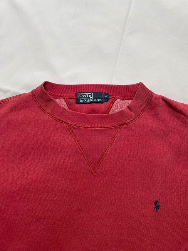 Sudadera Polo Ralph Lauren Roja Talla M
