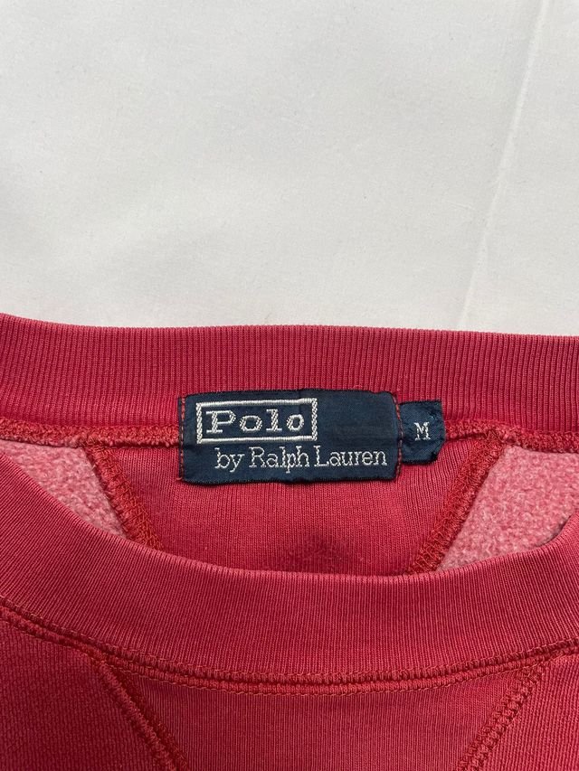 Sudadera Polo Ralph Lauren Roja Talla M